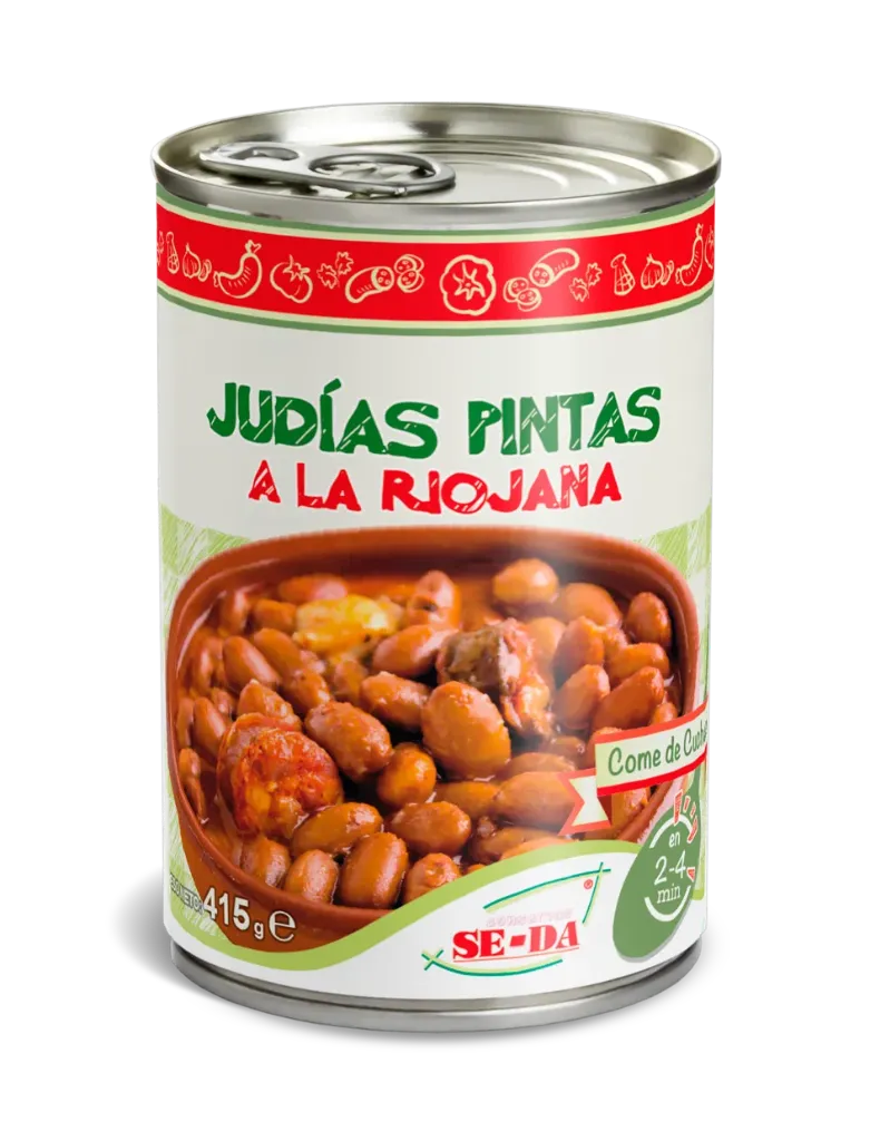 [JUDIAS0012] SE-DA JUDIAS PINTAS RIOJANA 500 GR