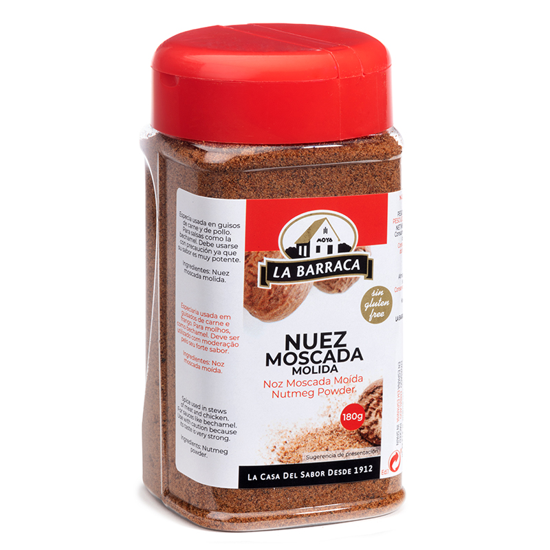 BARRACA NUEZ MOSCADA MOLIDA