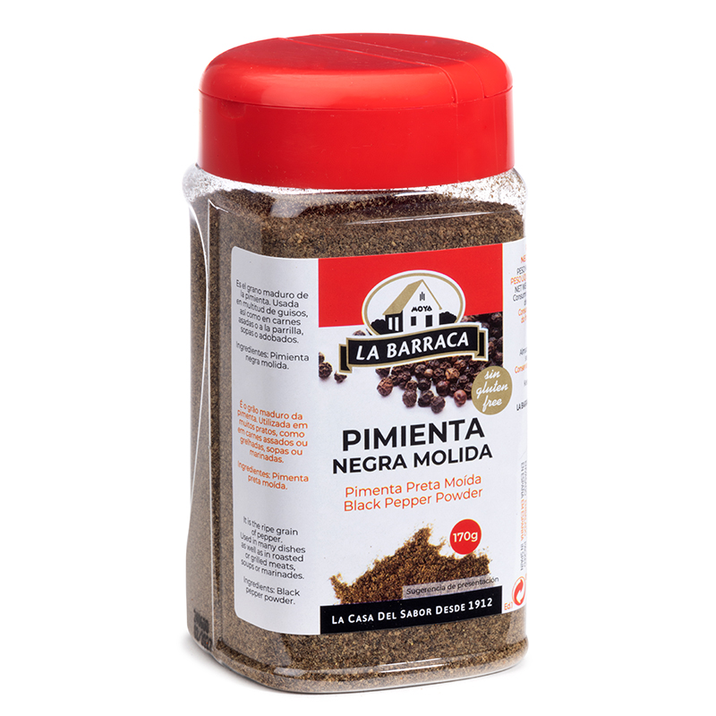 [PIMIENTA0002] BARRACA PIMIENTA NEGRA MOLIDA 29 GR