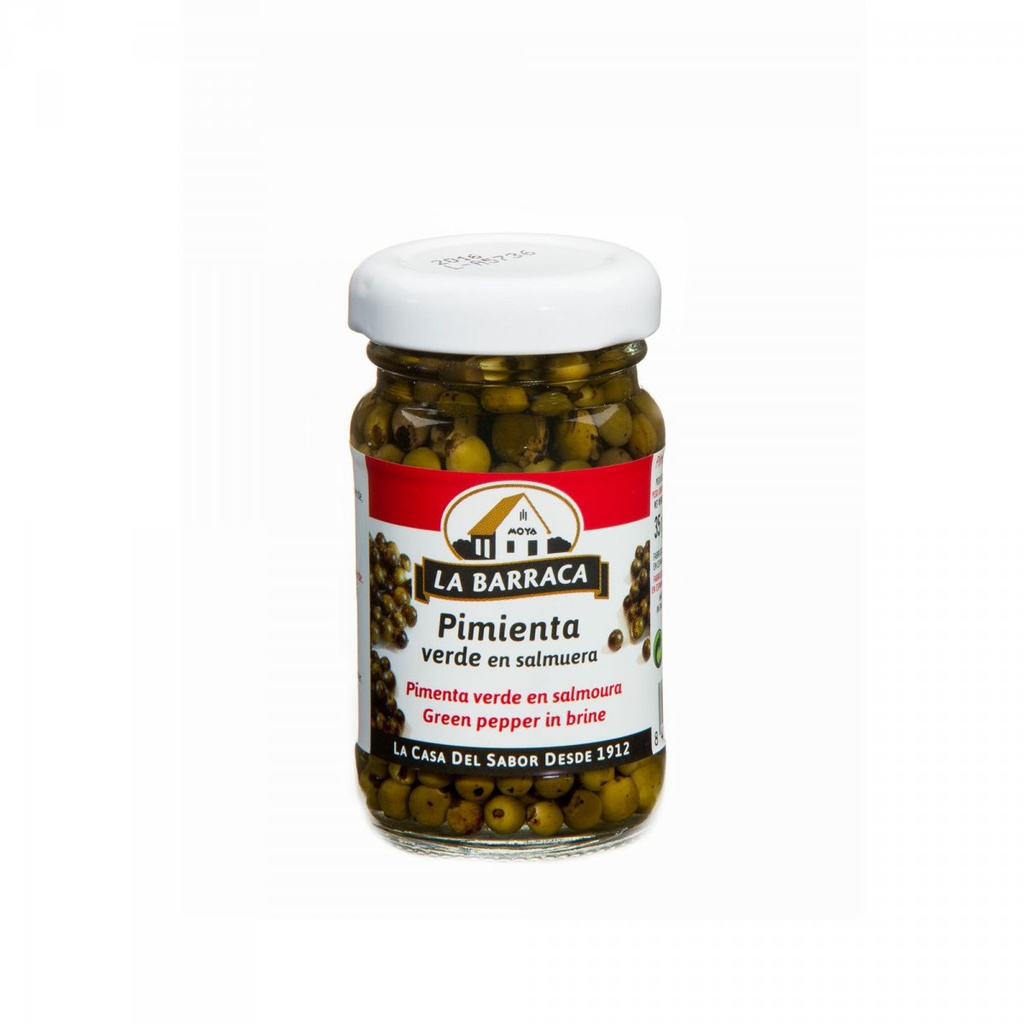 [PIMIENTA0005] BARRACA PIMIENTA VERDE SALMUERA  35 GR