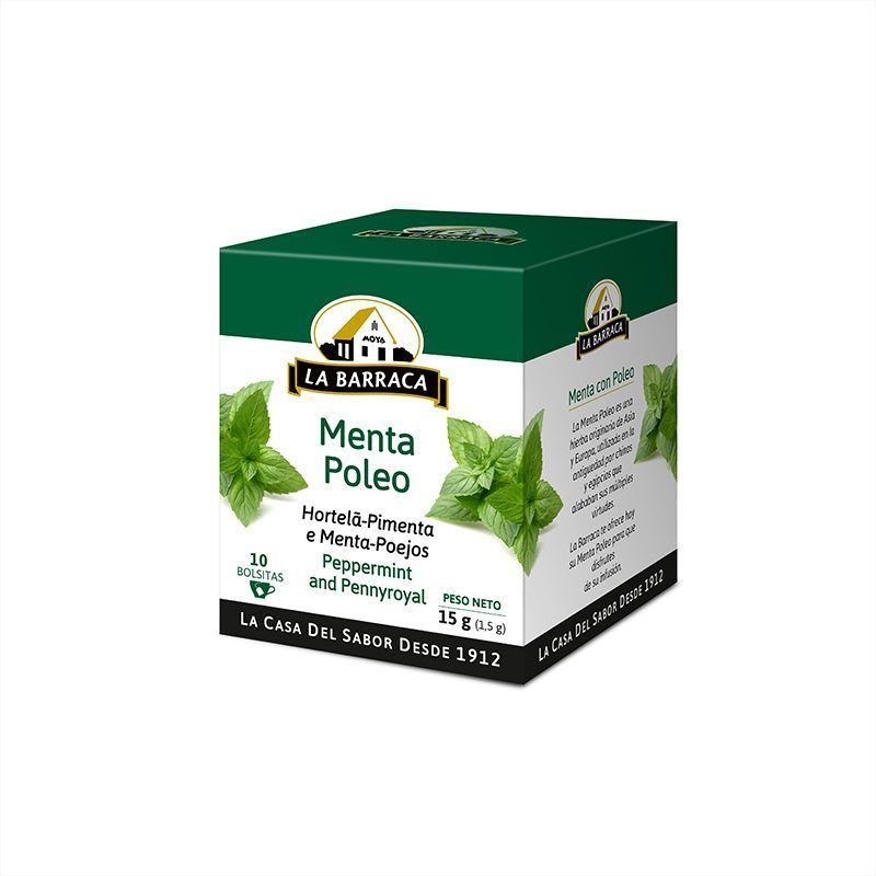 BARRACA POLEO MENTA 25 UND