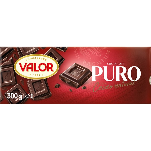 VALOR CHOCOLATE PURO 300 GR