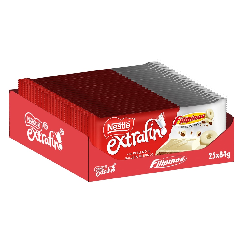 [CHOCOLATE0011] NESTLE CHOCOLATE EXTRAFINO PACK 3 + 1 FILIPINOS