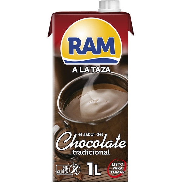 [CHOCOLATE0030] RAM CHOCOLATE TAZA BRIK 1 L