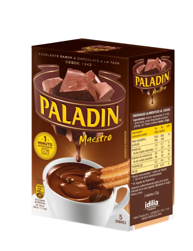 PALADIN MINUTO 5 RACIONES