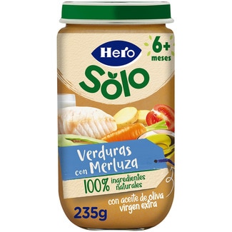 BABY HERO MERLUZA VERDURAS 250 GR