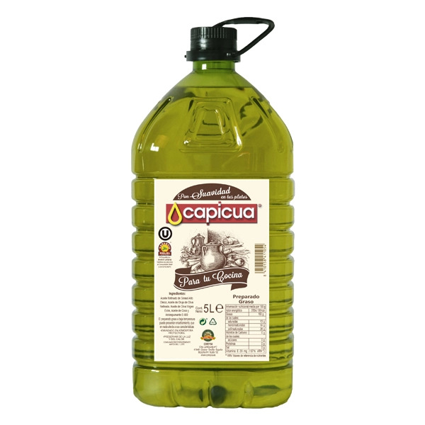 [ACEITEORUJO0009] CAPICUA ACEITE ESPECIA COCINA SUAVE 5L