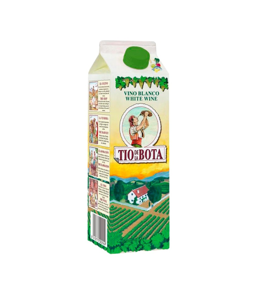 [VINOMESA0007] TIO DE LA BOTA VINO BLANCO BRIK 1 L