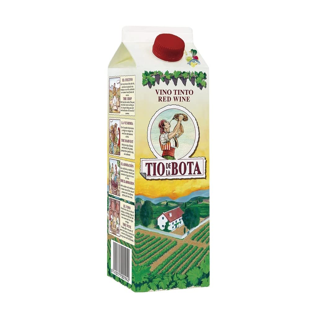[VINOMESA0008] TIO DE LA BOTA VINO TINTO BRIK 1 L
