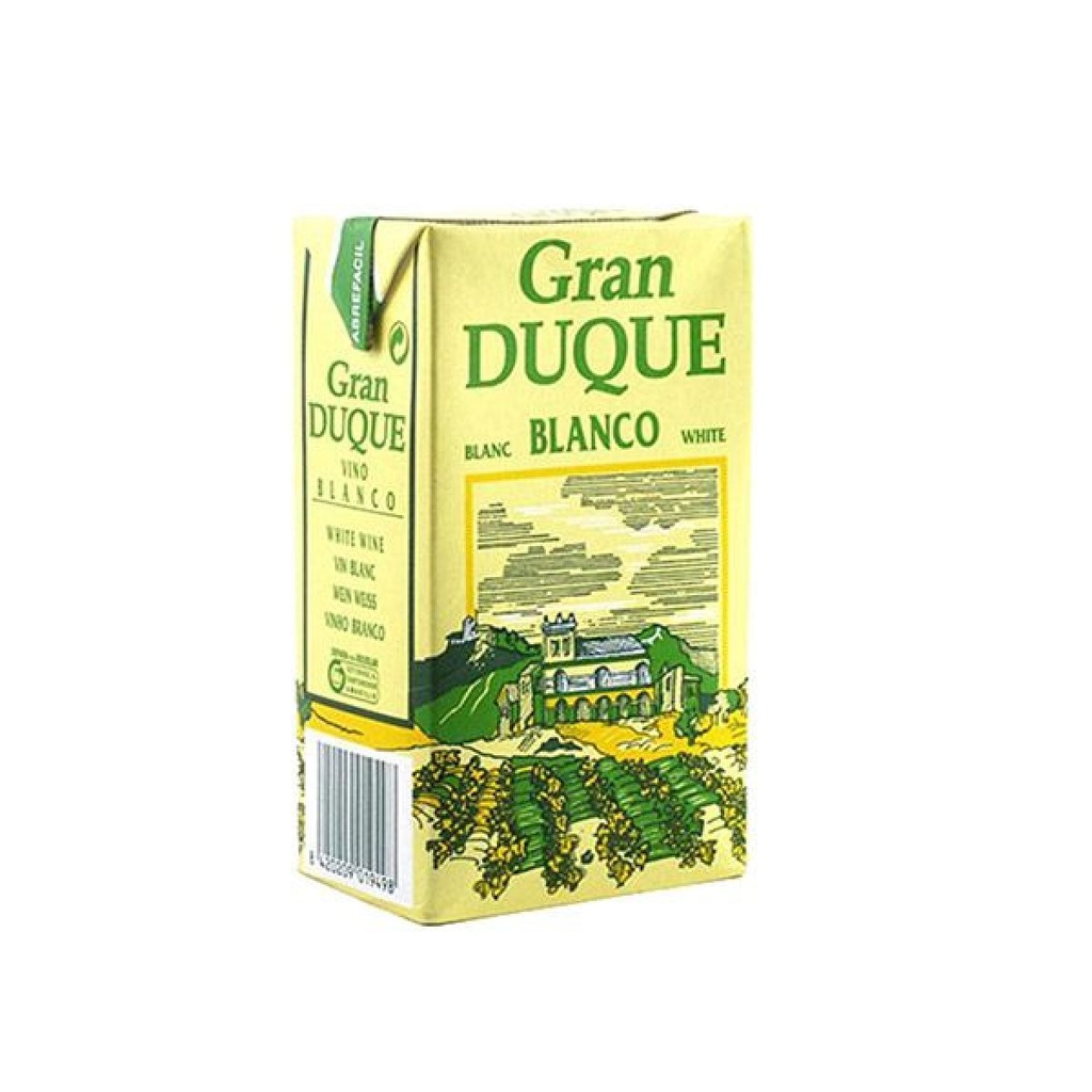[VINOMESA0021] GRAN DUQUE VINO BLANCO 1 L.