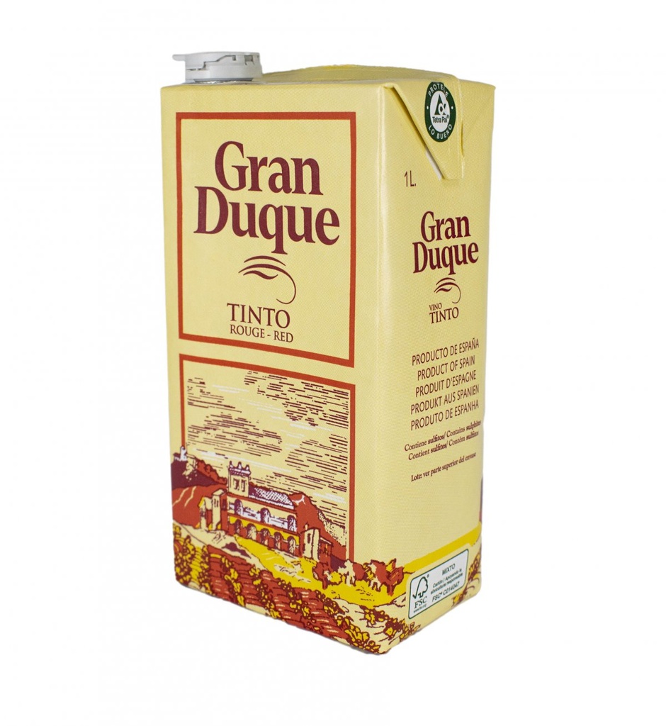 GRAN DUQUE SELECCION VINO TINTO 1 L.