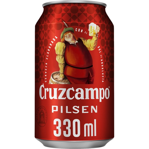 CRUZCAMPO CERVEZA LATA 33 CL