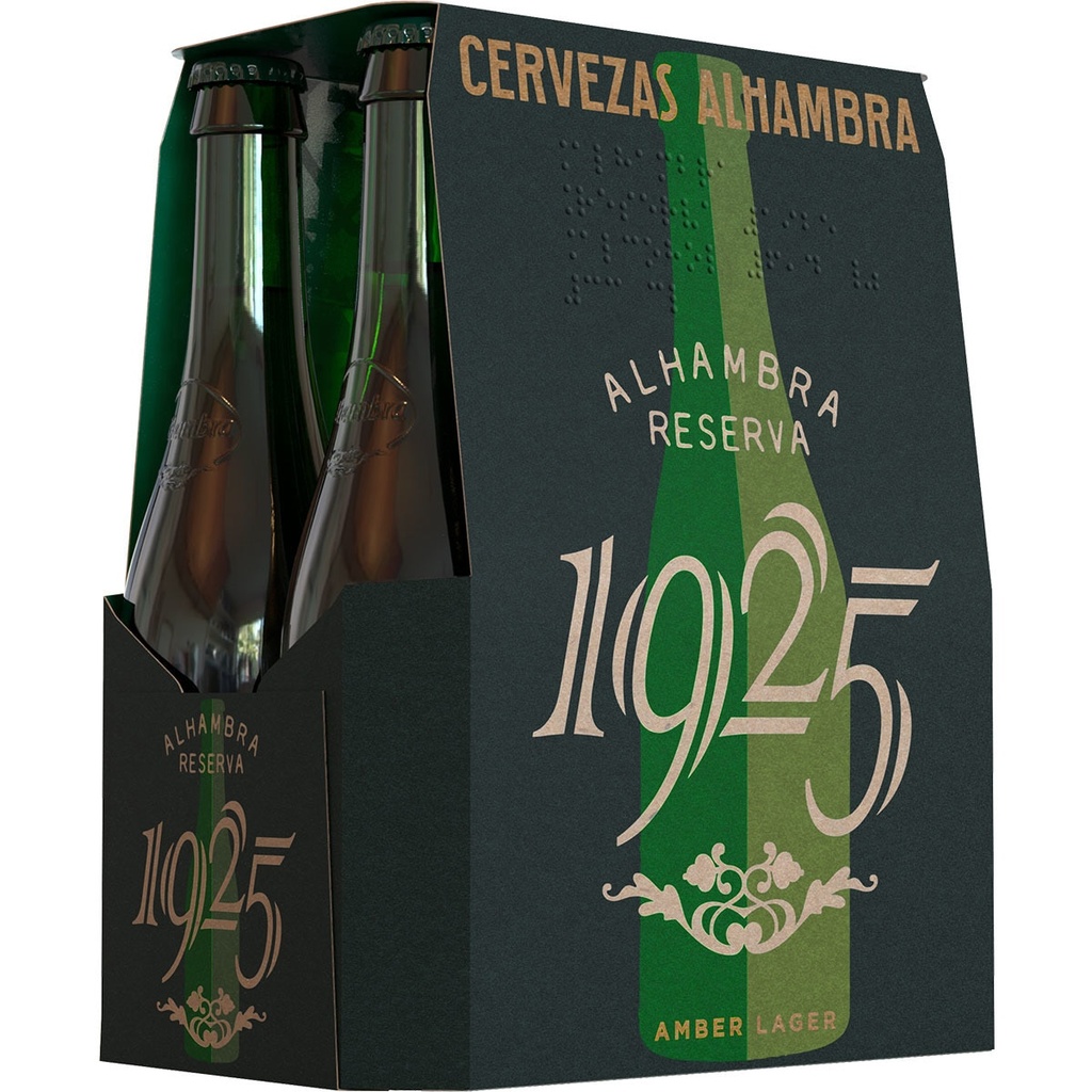 [CERVEZA0011] ALHAMBRA CERVEZA RESERVA 1925 PACK6