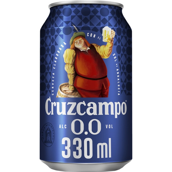 [CERVEZA0017] CRUZCAMPO SIN LATA 33 CL