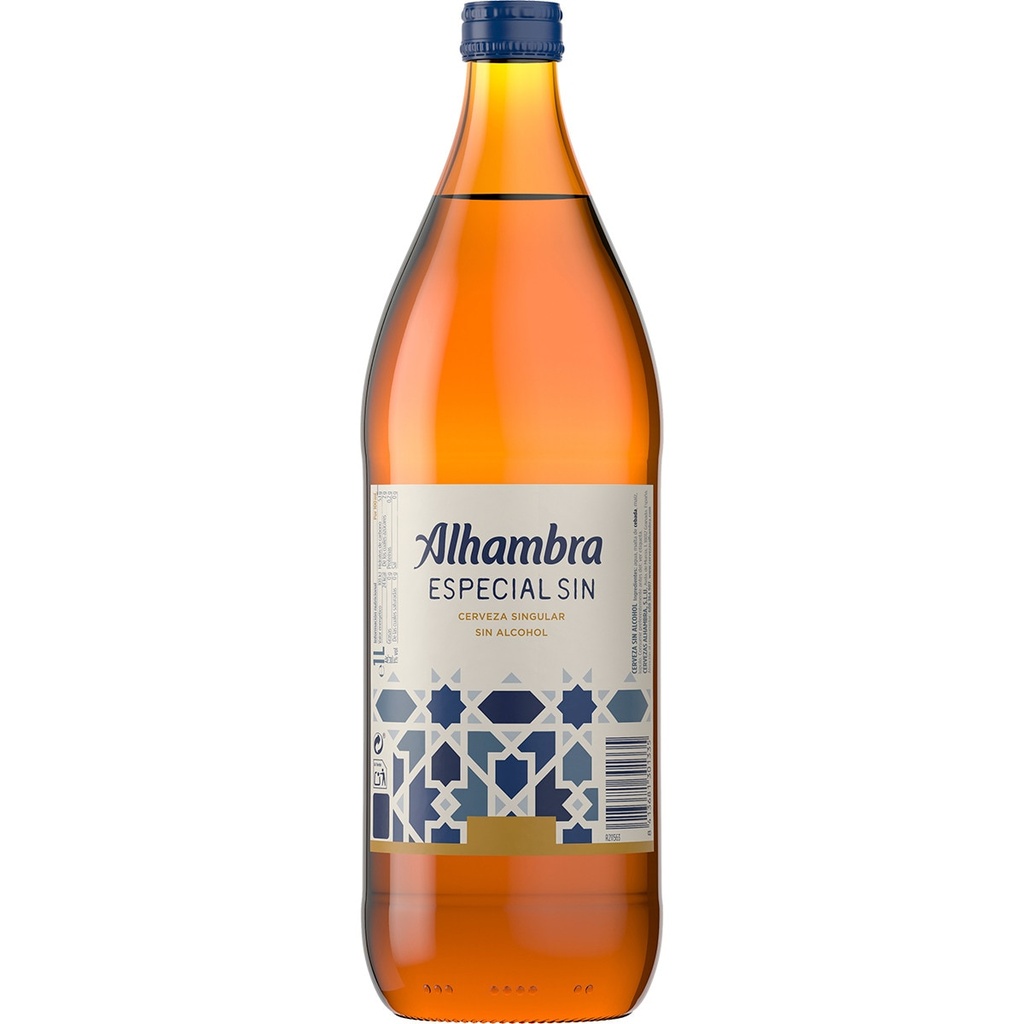 [CERVEZA0081] ALHAMBRA CERVEZA SIN ALCOHOL 1 L