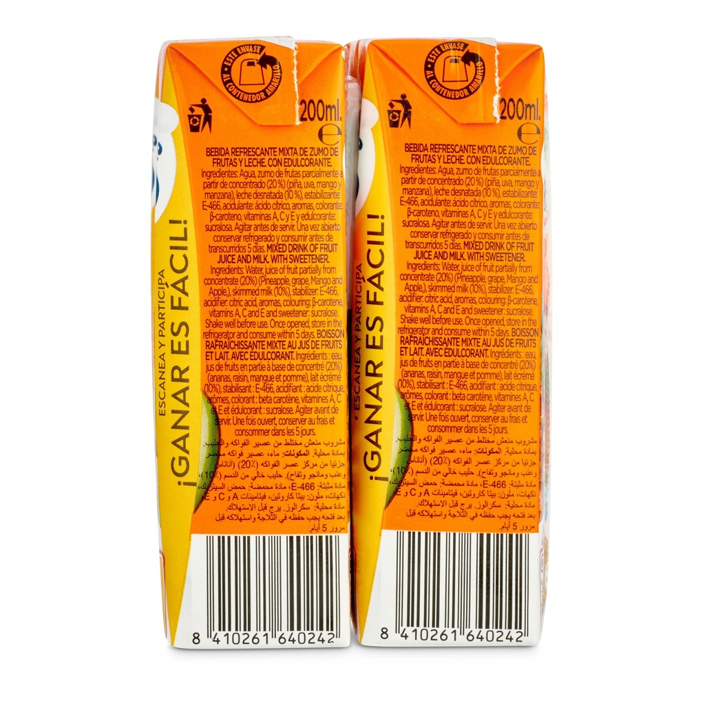 [ZUMO0171] DON SIMON FUNCIONA TROPICAL CON AZUCAR PACK 6X20 C