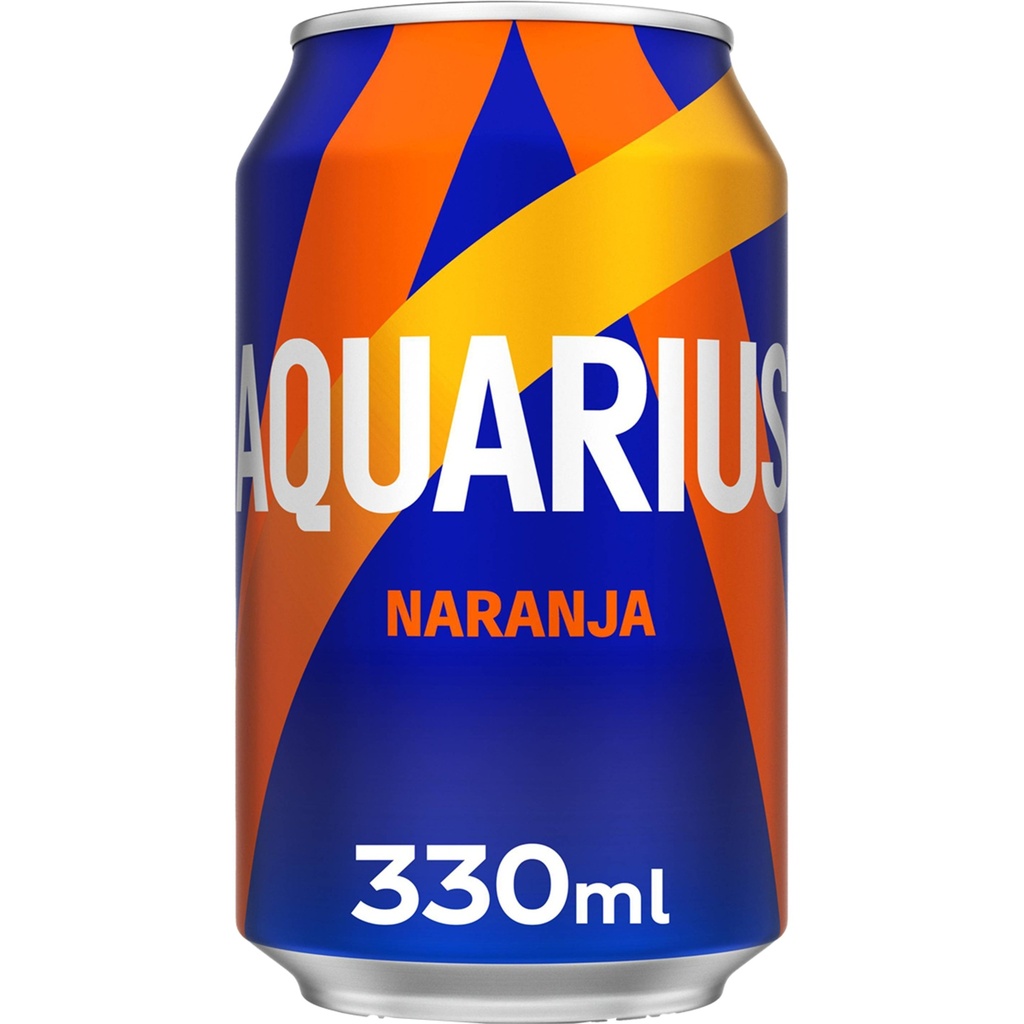 AQUARIUS NARANJA LATA 33 CL
