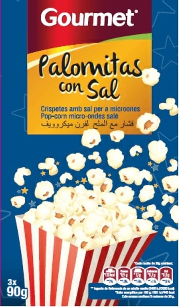 [MAIZ0012] GOURMET PALOMITAS MICROONDAS 3X 100 GR