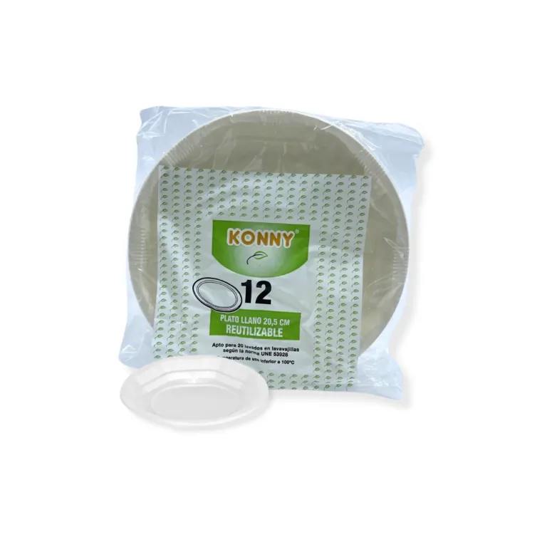 [PLATOS0003] PLATOS LLANOS 20,5 CM 12 U