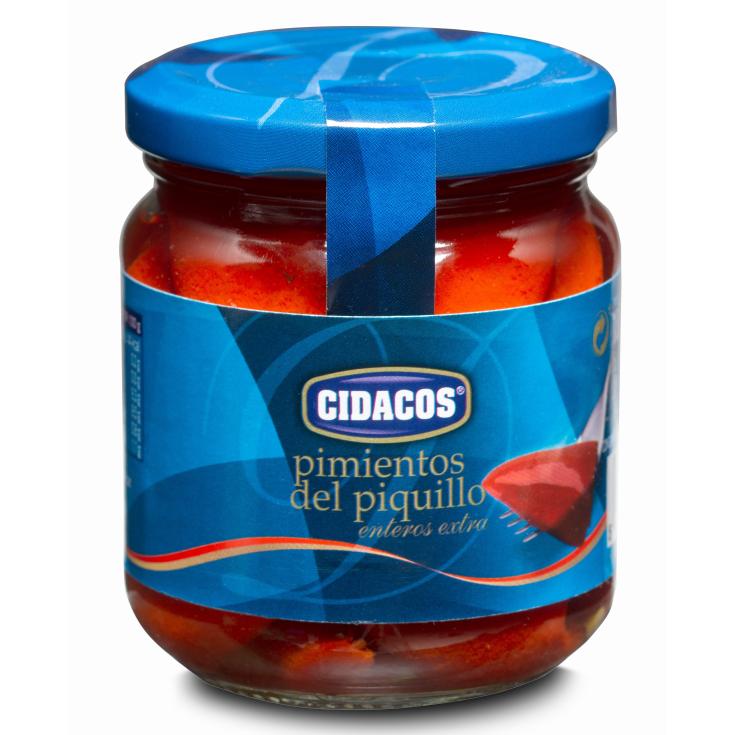 CIDACOS PIMIENTOS PIQUILLO ENTEROS 185 GR