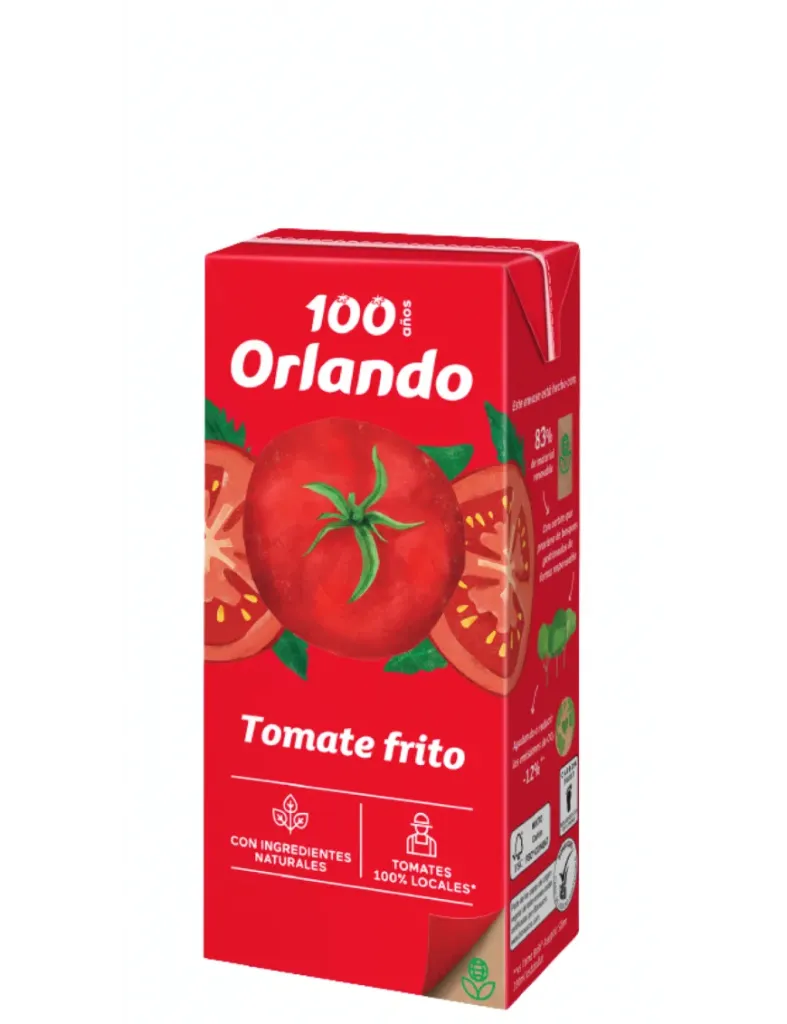 [TOMATEFRITO0016] ORLANDO TOMATE FRITO  BRICK 780 gr