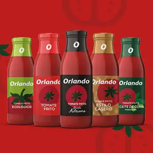 [TOMATEFRITO0016] ORLANDO TOMATE FRITO  BRICK 780 gr