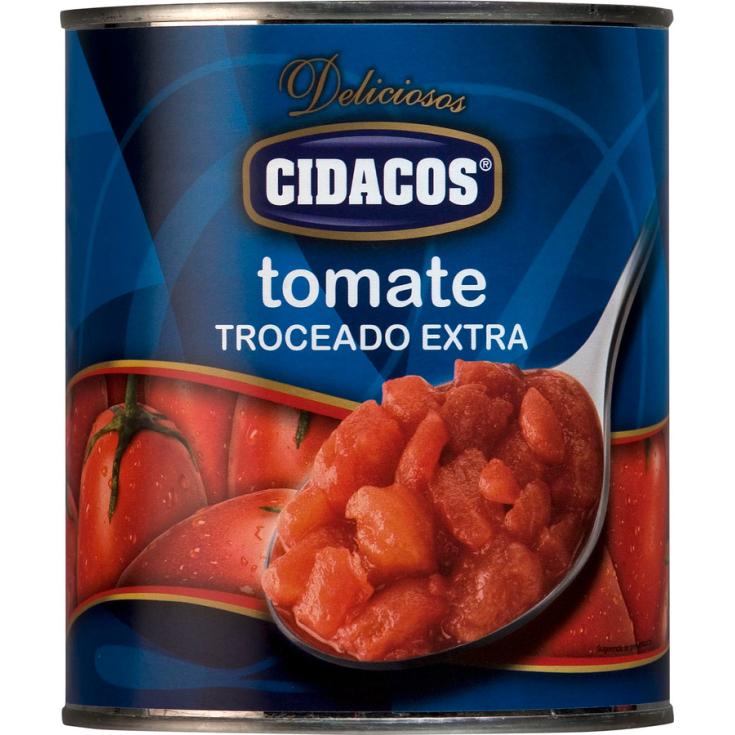 CIDACOS TOMATE TROCEADO 820 GR
