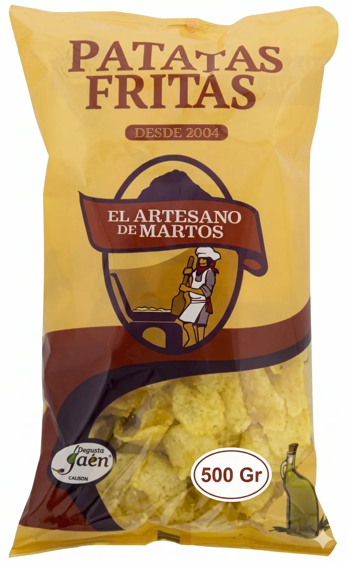 [PATATAS0013] EL ARTESANO PATATAS FRITAS 500 GR