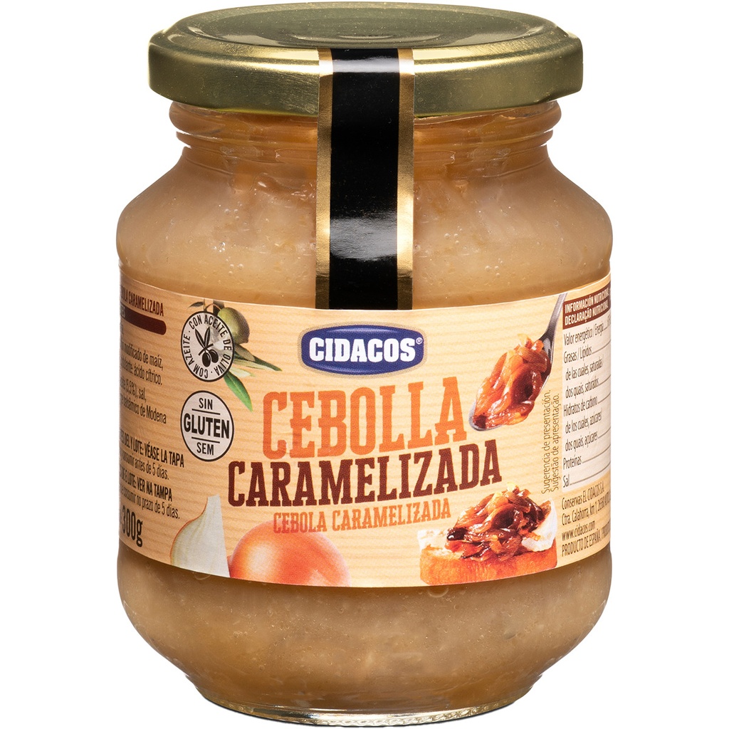 [CEBOLLA0002] CIDACOS CEBOLLA CARAMELIZADA 300 GR