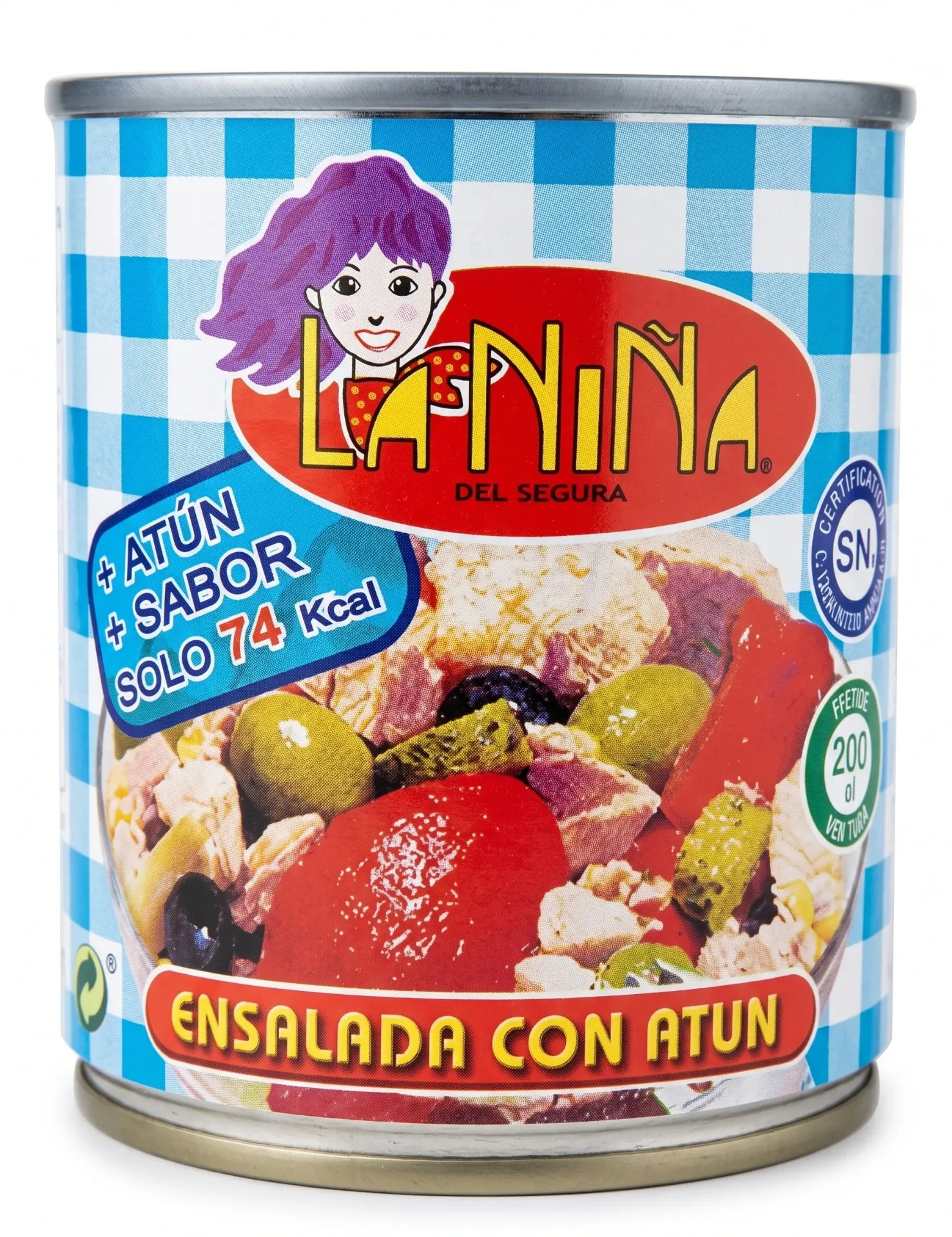 [ENSALADILLA0002] NIÑA DEL SEGURA ENSALADILLA LATA