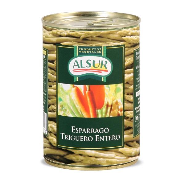 [ESPARRAGOS0021] ALSUR ESPARRAGOS VERDES ENTEROS 390 GR