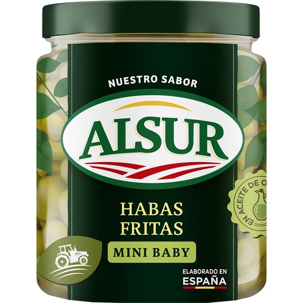 ALSUR HABAS FRITAS TARRO DE 235 GR.