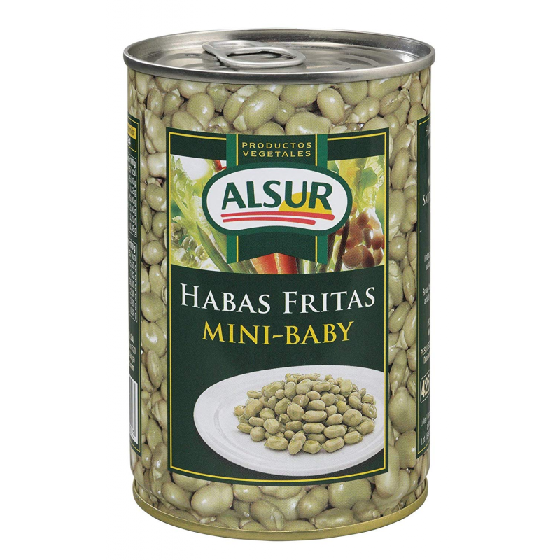ALSUR HABAS FRITAS MINI BABY 420G