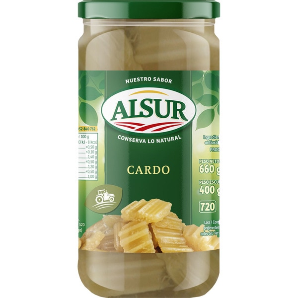 [CALDOS0001] ALSUR CARDO NATURAL 660 GR