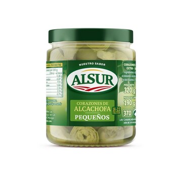 [ALCACHOFAS0018] ALSUR ALCACHOFAS 20/25 205 GR