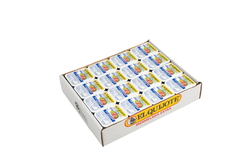 [MERMELADA0025] QUIJOTE MERMELADA DIET FRESA PACK 12X25 GR