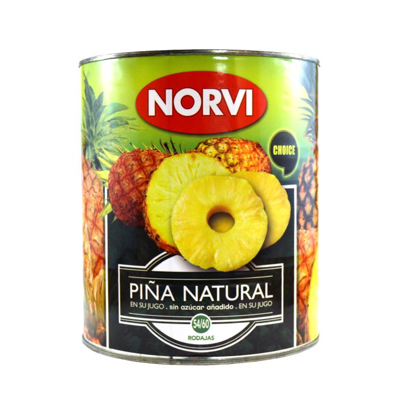[PIÑA0001] NORVI PIÑA EN SU JUGO 3 KG