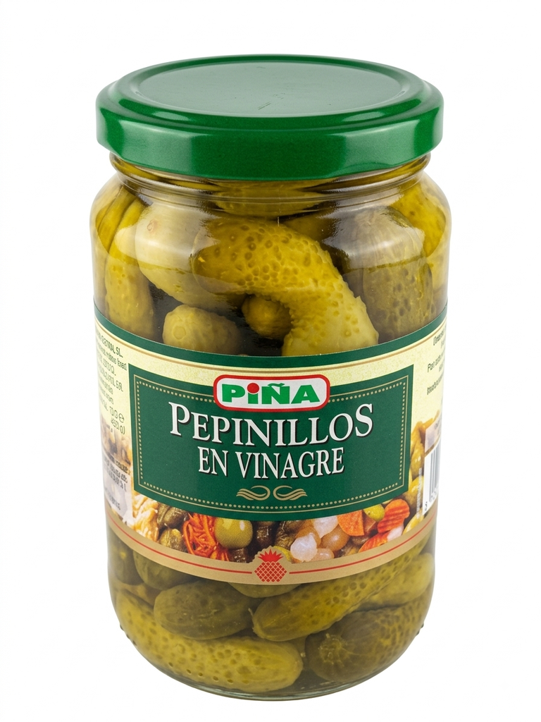 PIÑA PEPINILLOS 370 GR