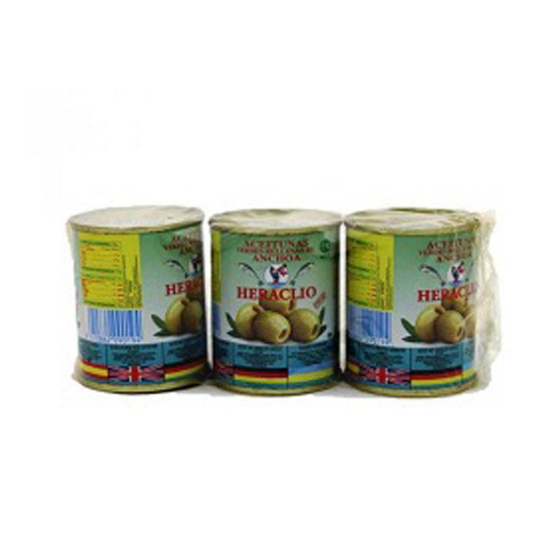 HERACLIO ACEITUNAS RELLENAS MINIBAR PACK 3