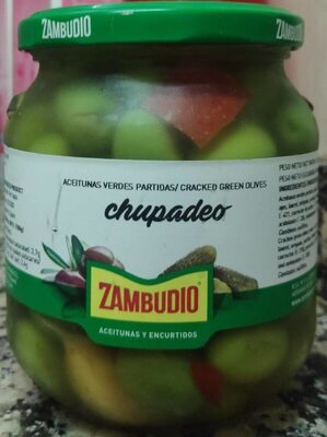 ZAMBUDIO ACEITUNA "CHUPADEO" 350 GR