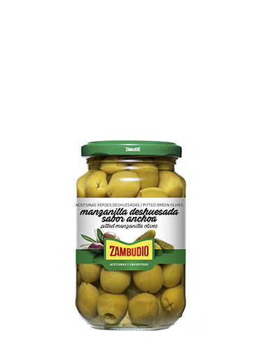 [ACEITUNAS0106] ZAMBUDIO ACETUNAS MANZANILLA 141/200 350 GR