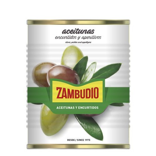 [ACEITUNAS0115] ZAMBUDIO ACEITUNA RELLENA DE ALMENDRA