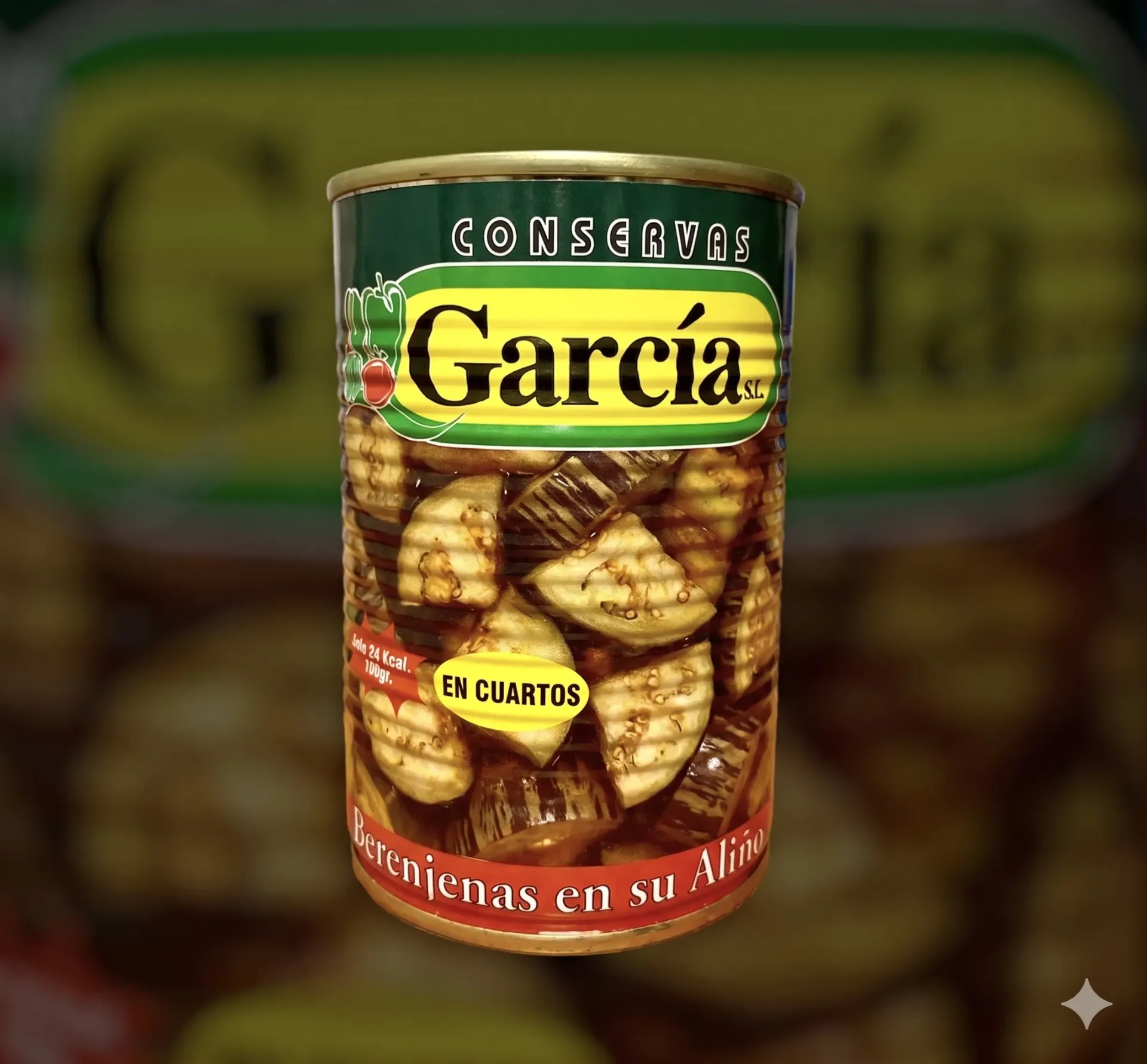 GARCIA BERENJENAS CUARTEADAS 310 GR