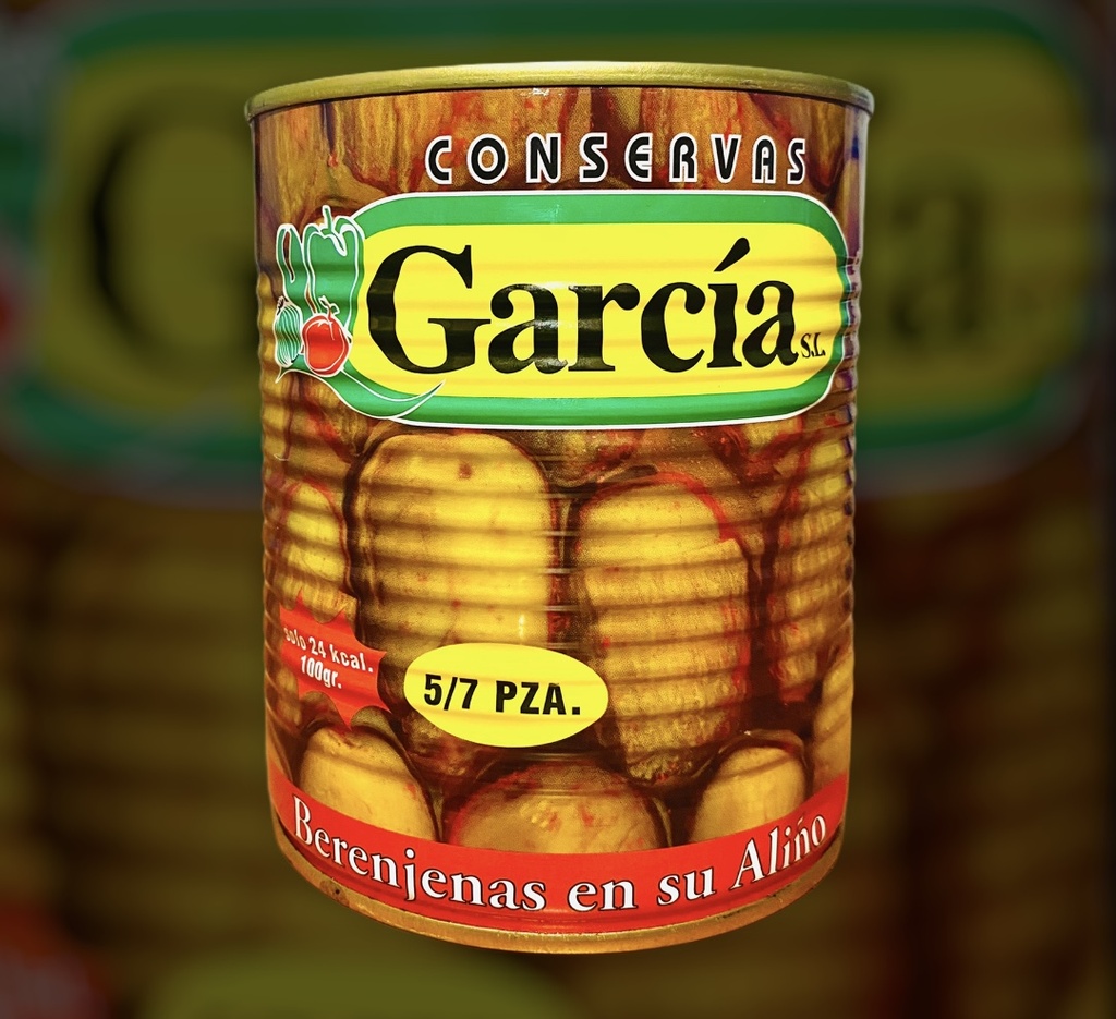[BERENJENAS0014] GARCIA BERENJENA ALIÑADA 300 GR,