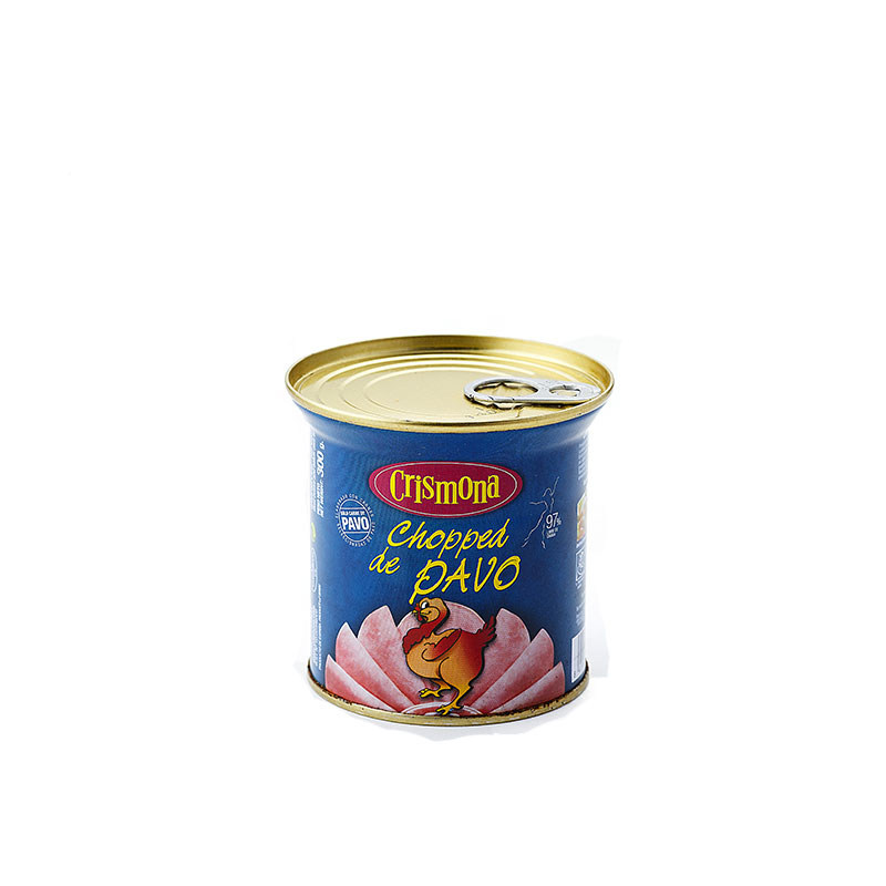 [CHOPPED0004] CRISMONA CHOPPED DE PAVO 300 GR
