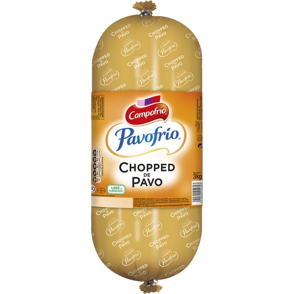 [8410320254793] CAMPOFRIO CHOPPED DE PAVO 3 KG