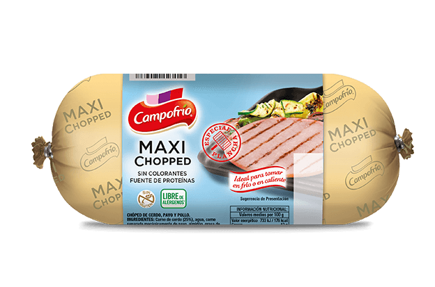 CAMPOFRIO CHOPPED PORK MAXI MINI 800 GR