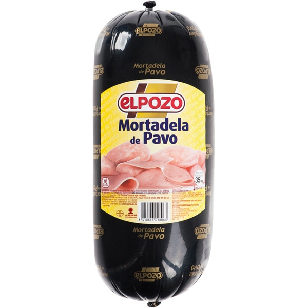 [8410843018063] ELPOZO MORTADELA DE PAVO 3.5 KG