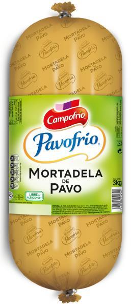CAMPOFRIO MORTADELA DE PAVO 3 KG