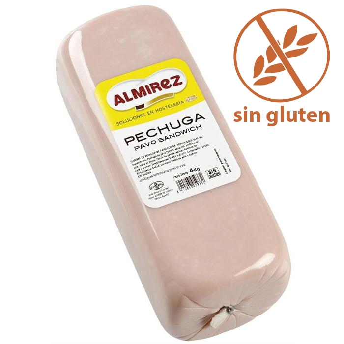 [PECHUGAPAVO0024] ALMIREZ PECHUGA PAVO SANDWICH 4 KG